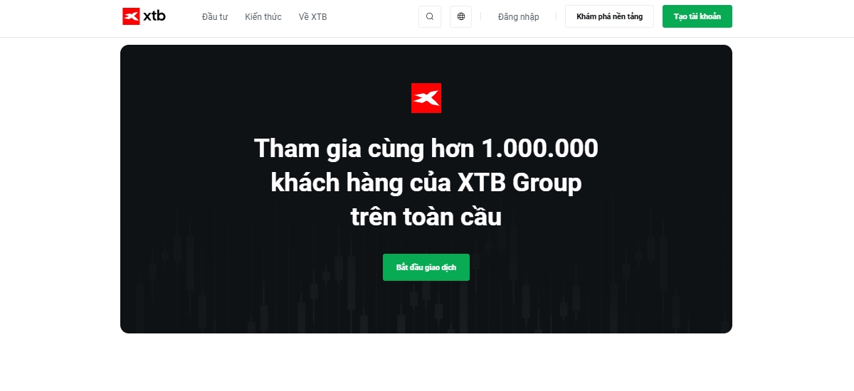 sàn xtb của nước nào