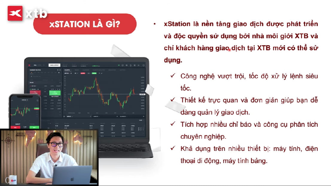 Nền tảng xStation của XTB 