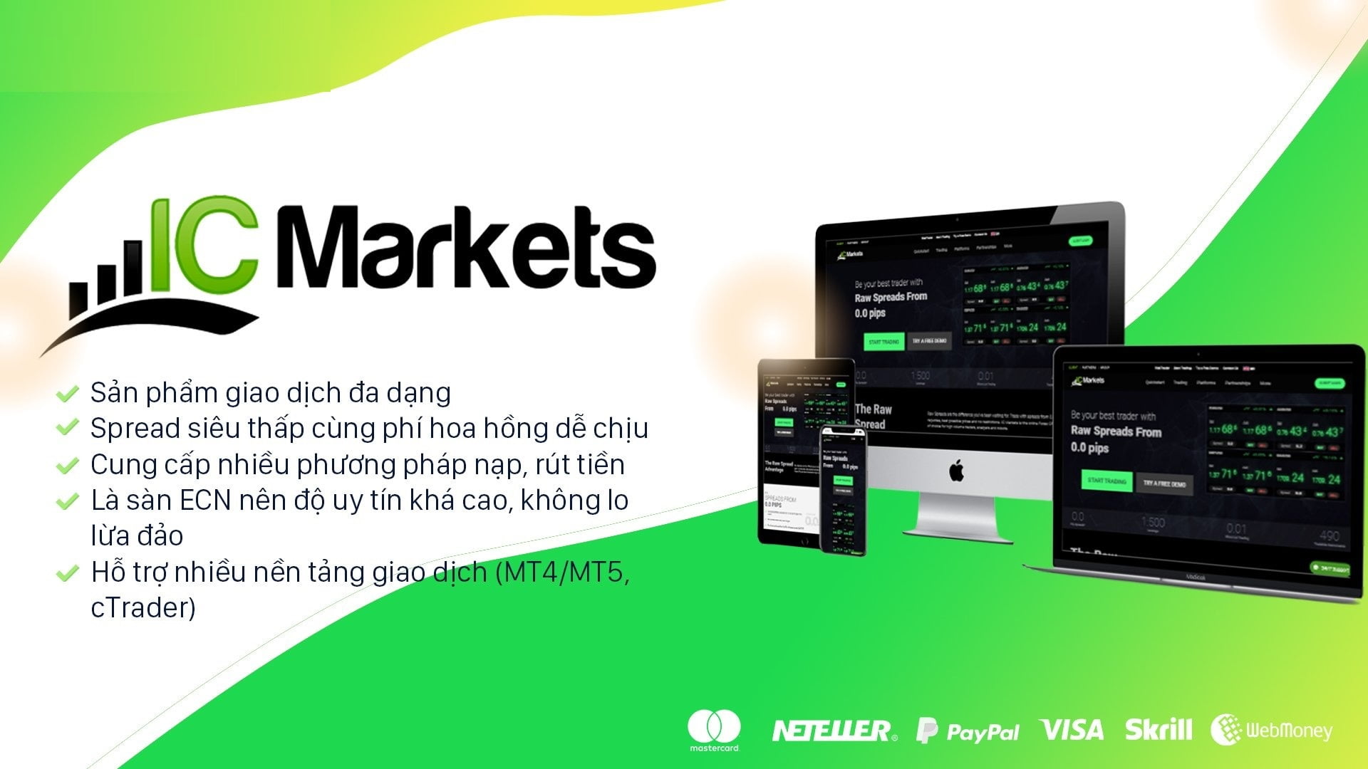 đánh giá sàn ICMarkets